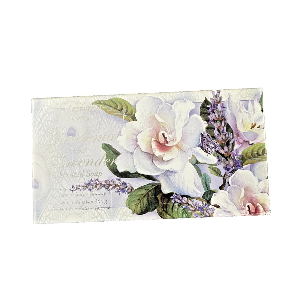 Saponificio Artigianale Fiorentino La Saponeria Firenze Gardenia Lavender Soap